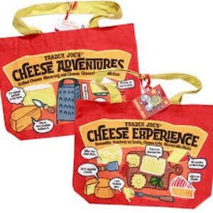NEW 2025 Trader Joe’s Cheese Adventures Tote Bag